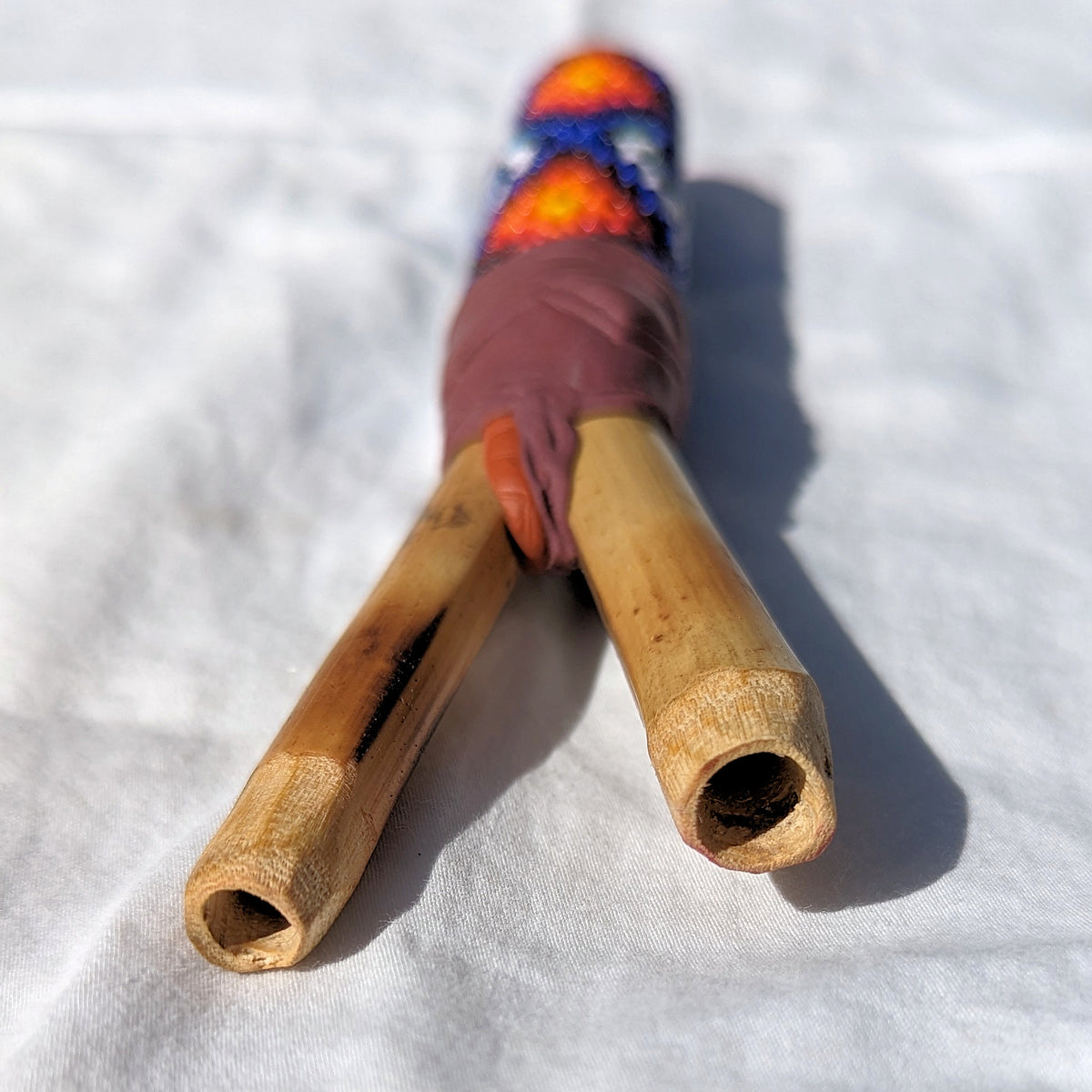 Huni Kuin Tribe - Double Kuripe Applicator Sacred Snuff