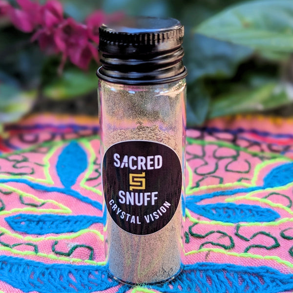Sacred Snuff Crystal Vision Rapé