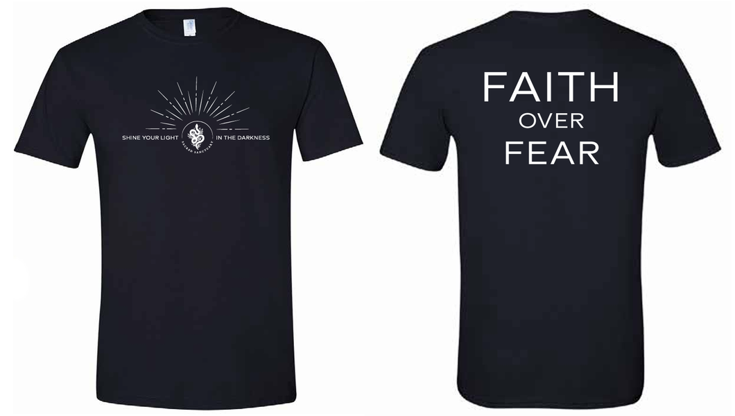 Sacred Sanctuary Shirt - Faith Over Fear