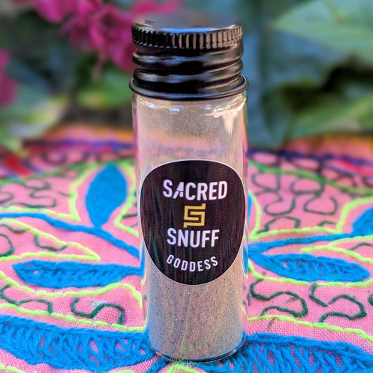 
Sacred Snuff Goddess Rapé