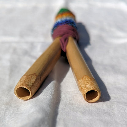 
Huni Kuin Tribe - Double Kuripe Applicator Sacred Snuff